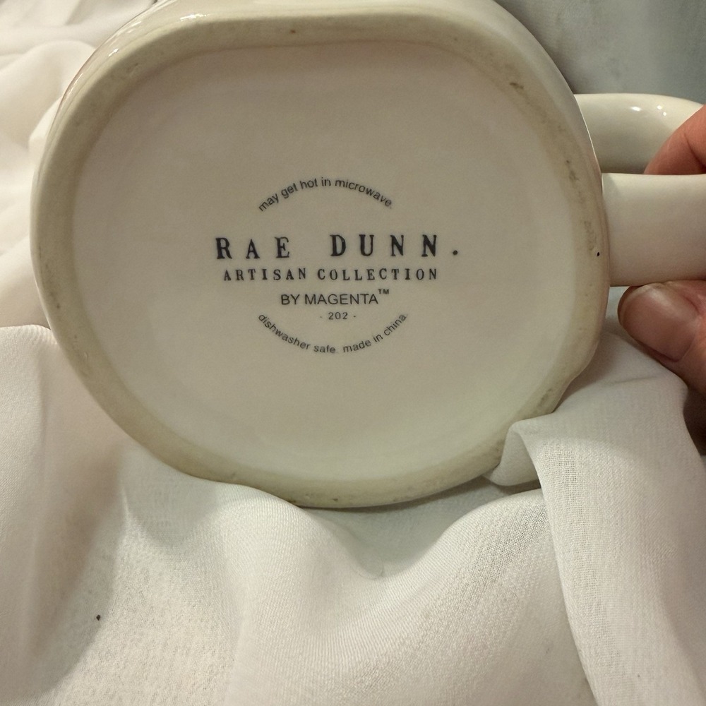 Rae Dunn Coffee/Tea/Soup Mug TEACHER Apple Gift - Picture 4 of 6